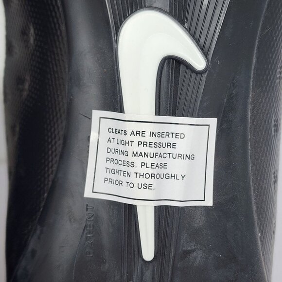 Nike Vapor Talon Elite Mens Size 16 Black White Low Hyperfuse Football Cleats - Picture 11 of 14